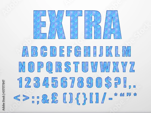 Obraz Modern Font Readable Text