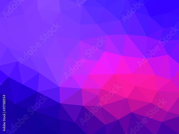 Obraz Abstract geometric background. Vector background