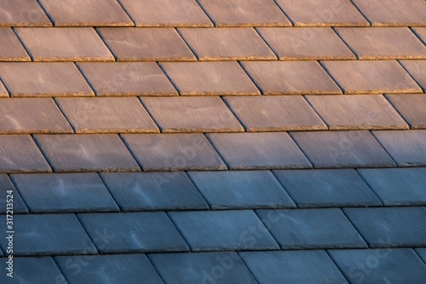 Obraz Shadow contrast Backround on the roof