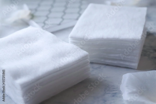 Fototapeta 化粧品コットンイメージ