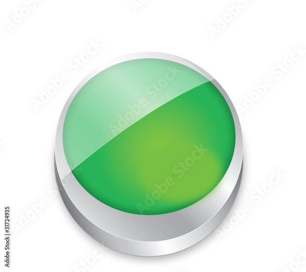 Obraz vector 3d button