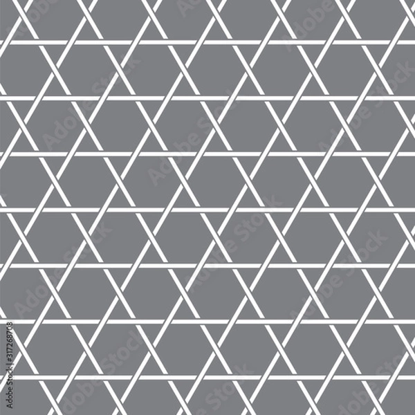 Fototapeta 籠目　文様