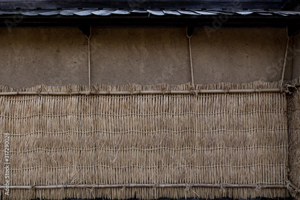 Fototapeta 薦がけの壁