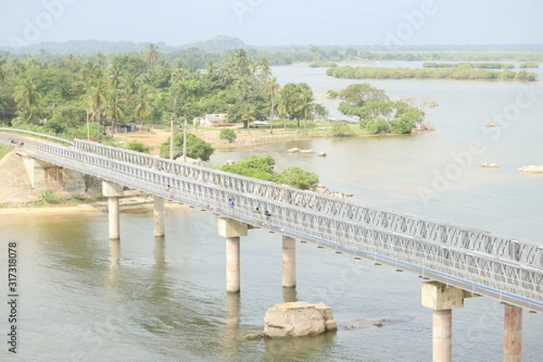Obraz bridge over the river