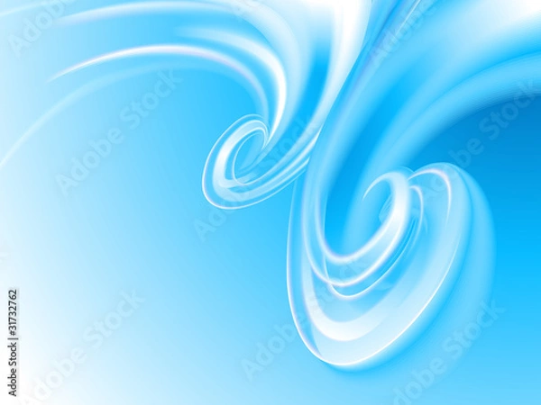 Fototapeta Abstract blue background