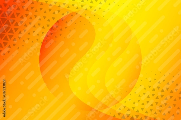 Fototapeta abstract, orange, yellow, light, sun, wallpaper, design, color, bright, illustration, graphic, red, backgrounds, wave, texture, summer, art, pattern, hot, backdrop, rays, fire, decoration, energy