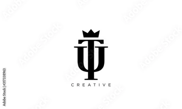Fototapeta tu logo design vector icon
