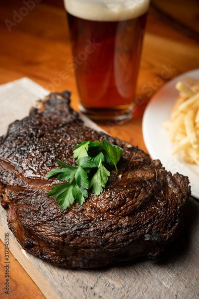 Fototapeta Steak Dinner