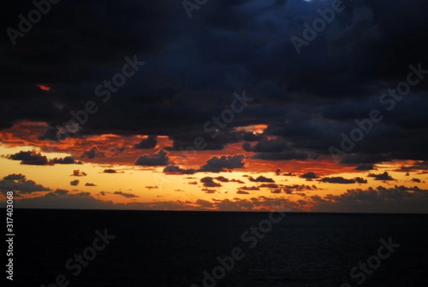 Obraz 호미곶 일출 동틀녘 해돋이