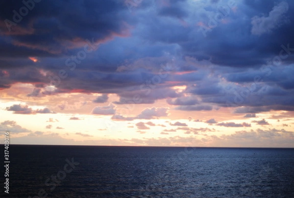 Obraz 호미곶 일출 동틀녘