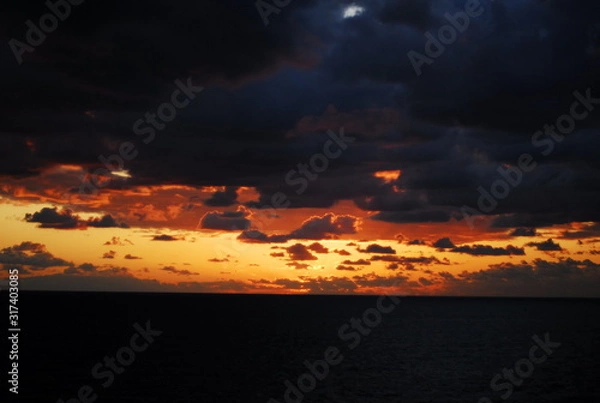 Obraz 호미곶 일출 동틀녘 해돋이