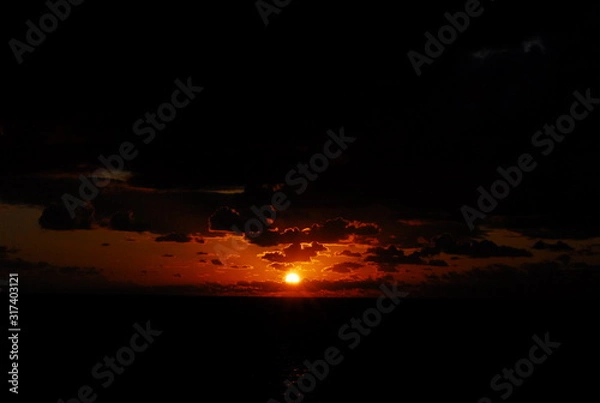 Obraz 호미곶 일출 동틀녘 해돋이