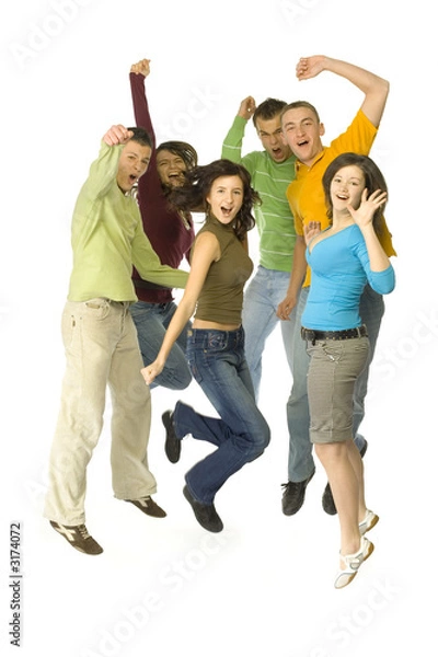 Fototapeta jump for joy