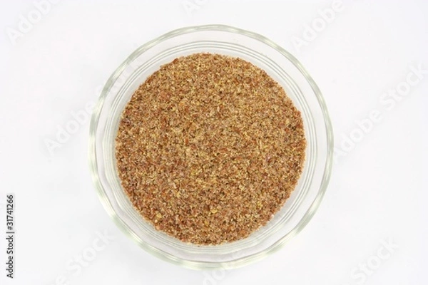 Obraz Ground flax seed