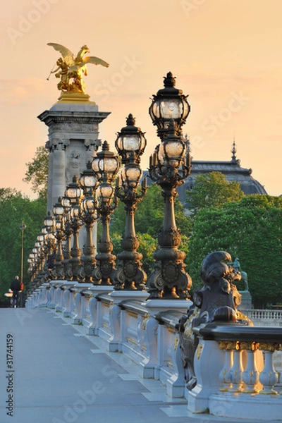 Fototapeta paris le matin