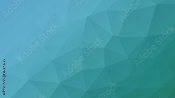 Fototapeta Abstract low poly background with triangles