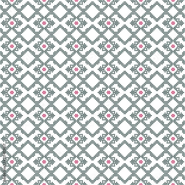 Fototapeta Abstract Seamless pattern background with dots design