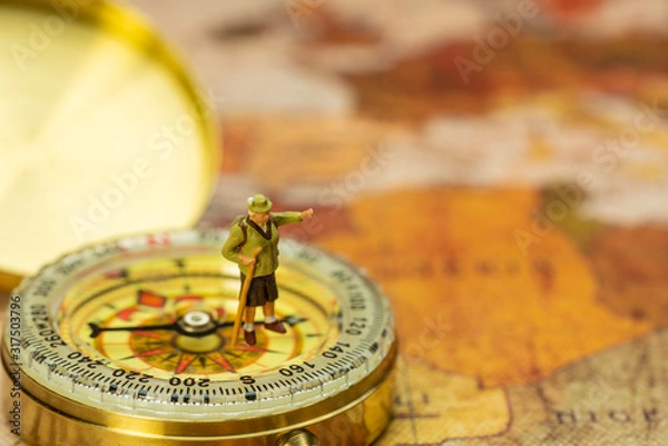 Obraz 人生の旅（冒険・挑戦）