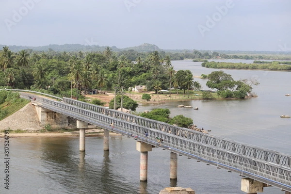 Obraz bridge over the river