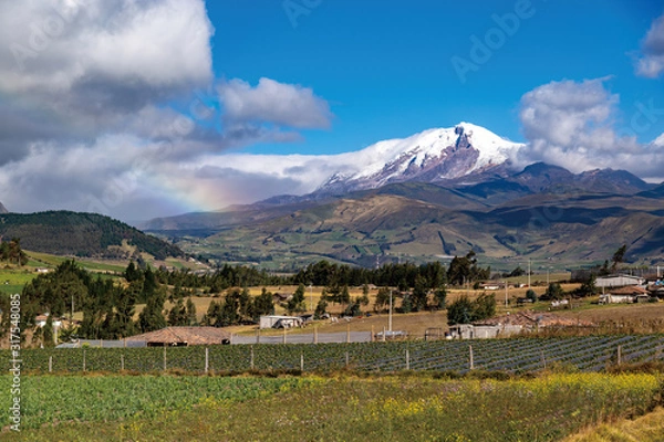 Fototapeta Cayambe volcano