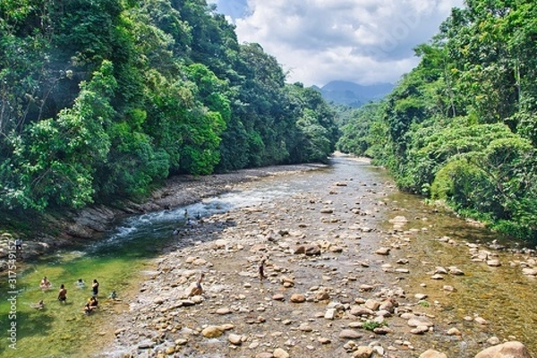 Obraz river in caqueta 