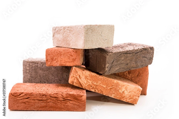 Obraz Refractory bricks for construction