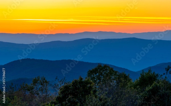 Obraz Blue Ridge Mountains