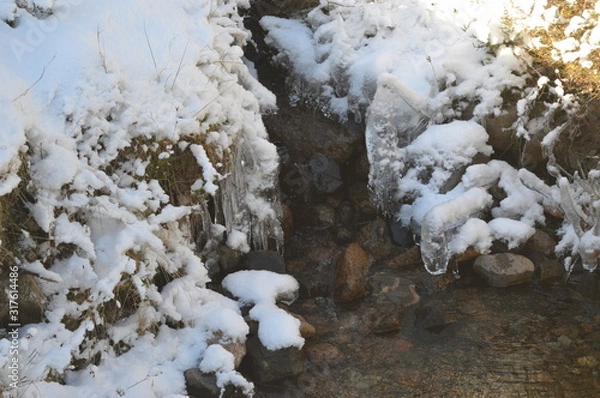 Obraz snowy landscape