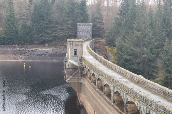 Fototapeta Water dam