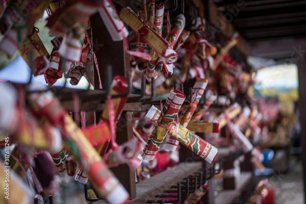 Obraz Joss paper wishes, Hong Kong traditio
