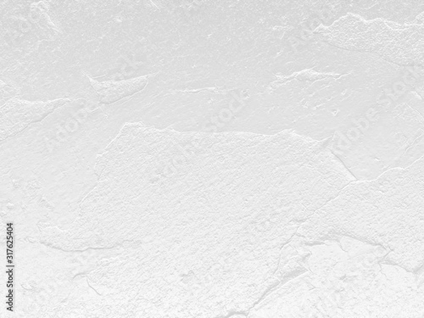 Obraz White Paper Texture also look like white cement wall texture. The textures can be used for background of text or any contents on Christmas or snow festival.