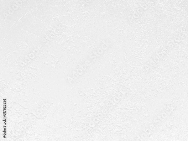Obraz White Paper Texture also look like white cement wall texture. The textures can be used for background of text or any contents on Christmas or snow festival.
