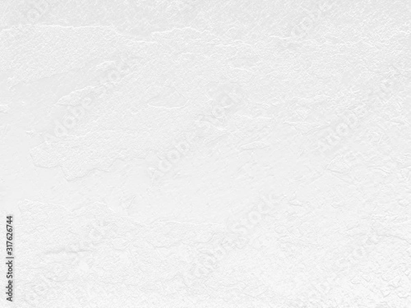 Obraz White Paper Texture also look like white cement wall texture. The textures can be used for background of text or any contents on Christmas or snow festival.