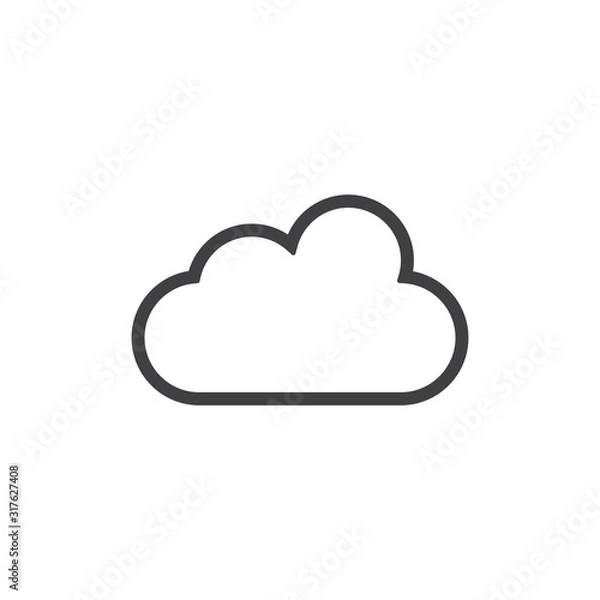 Obraz cloud icon, 