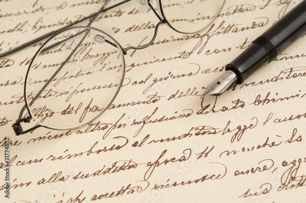 Obraz Handgeschrieben