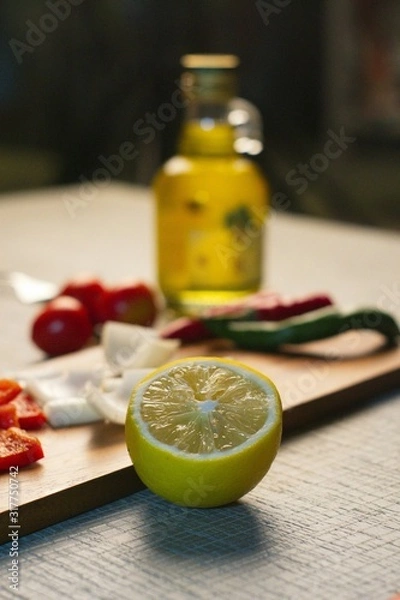 Obraz essential oil and lime