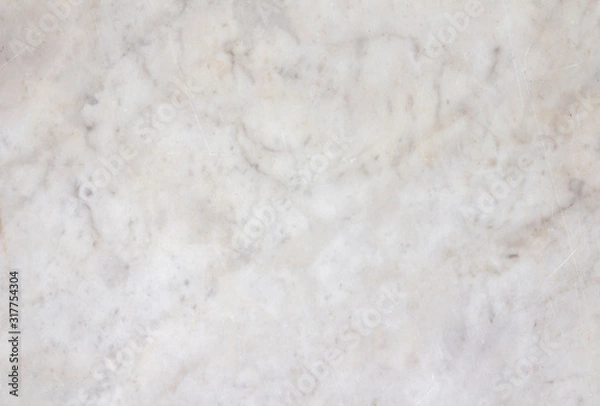 Fototapeta White marble texture pattern with high resolution.