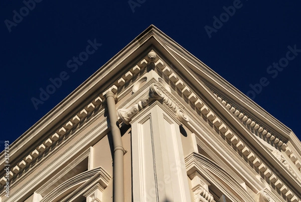 Fototapeta historical building and skies