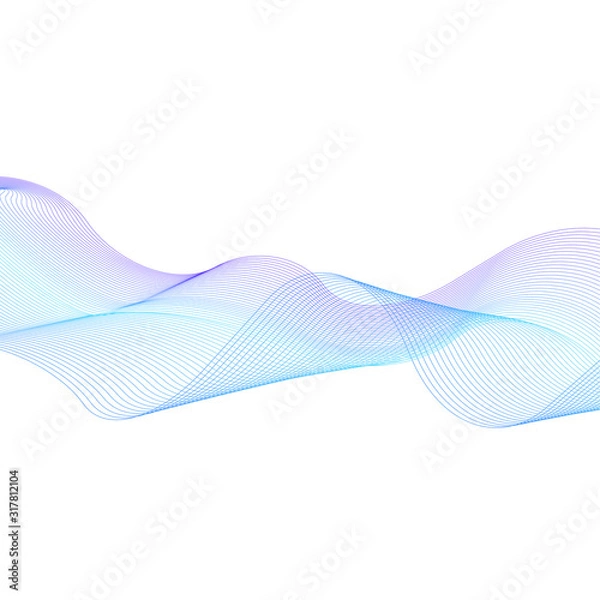 Obraz Colors Stripe Wave Micro Lines Abstract Object Pattern Background Texture  