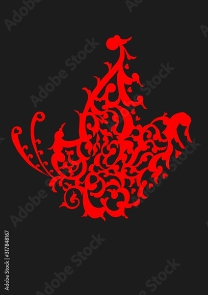 Obraz 蝶模様０４