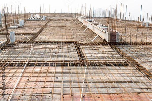 Fototapeta Roof structure,construct ion