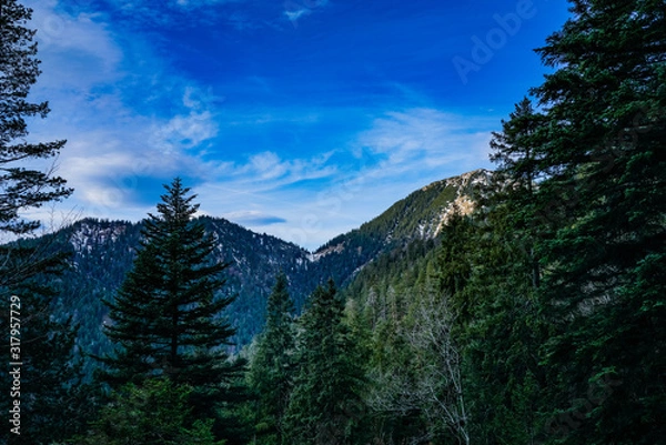 Obraz Wanderung Herzogstand Bayern