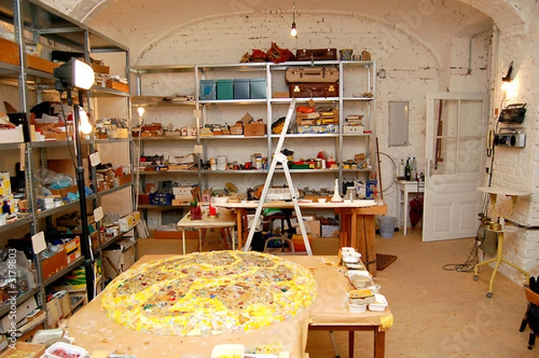 Fototapeta werkstatt