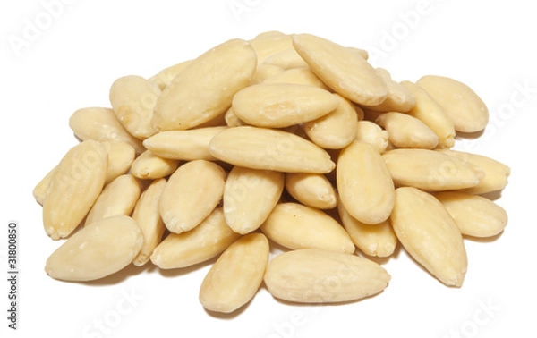 Fototapeta Almonds nuts