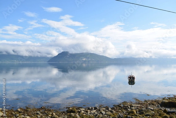 Obraz Norway Fjord reflection