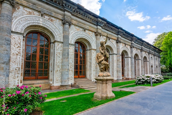 Fototapeta Building in Royal garden near Prague Castle, Czech Republic