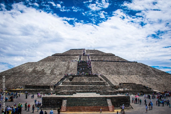 Obraz pyramid in mexico
