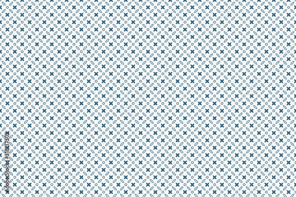 Fototapeta Abstract white blue pattern background