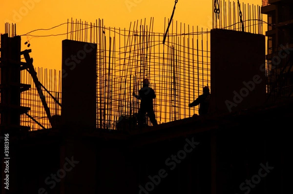 Obraz Construction site