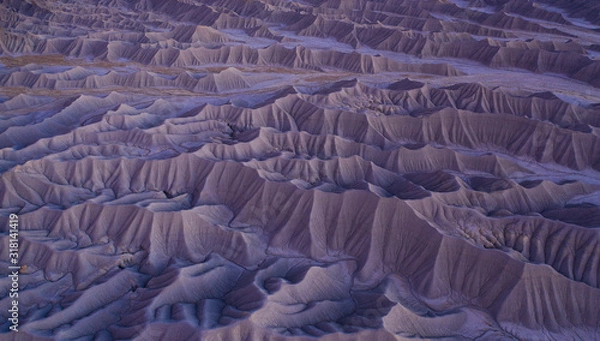 Obraz beautifully vibrant dramatic badlands texture